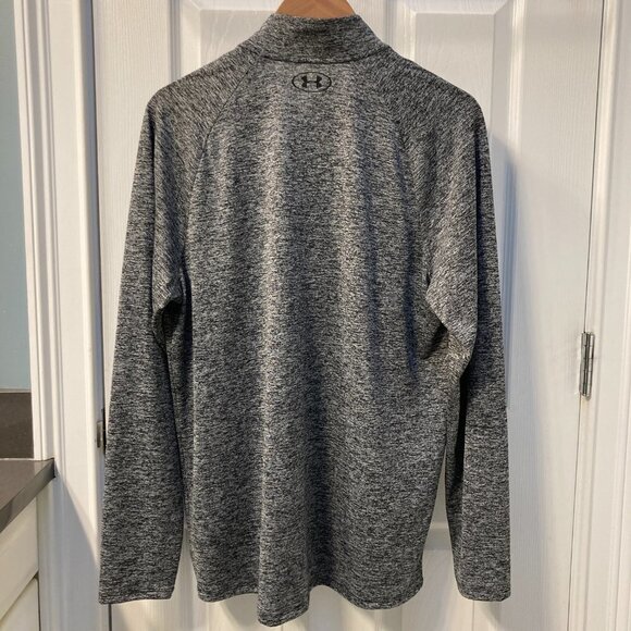 Under Armour Loose Heatgear 1/4 Zip Long Sleeve Pullover Size Large - Picture 5 of 8